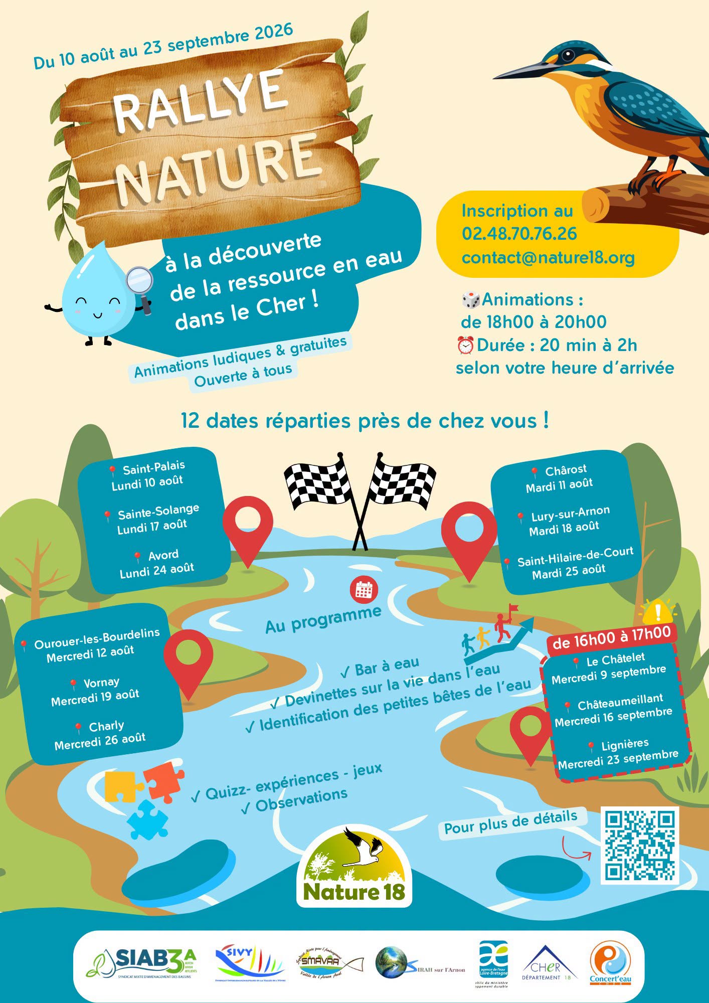 Rallye Nature avec Nature 18 - Lignières