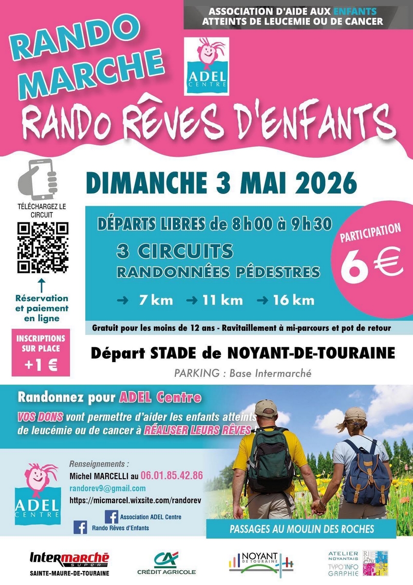 Rando Rêves d’Enfants — visuel événement