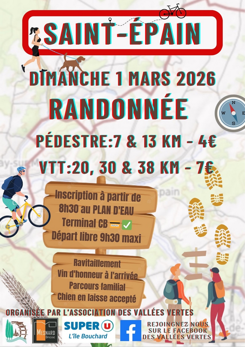 Randonnées pédestres et VTT