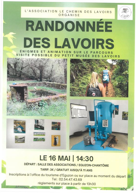 Randonnée des Lavoirs — visuel événement