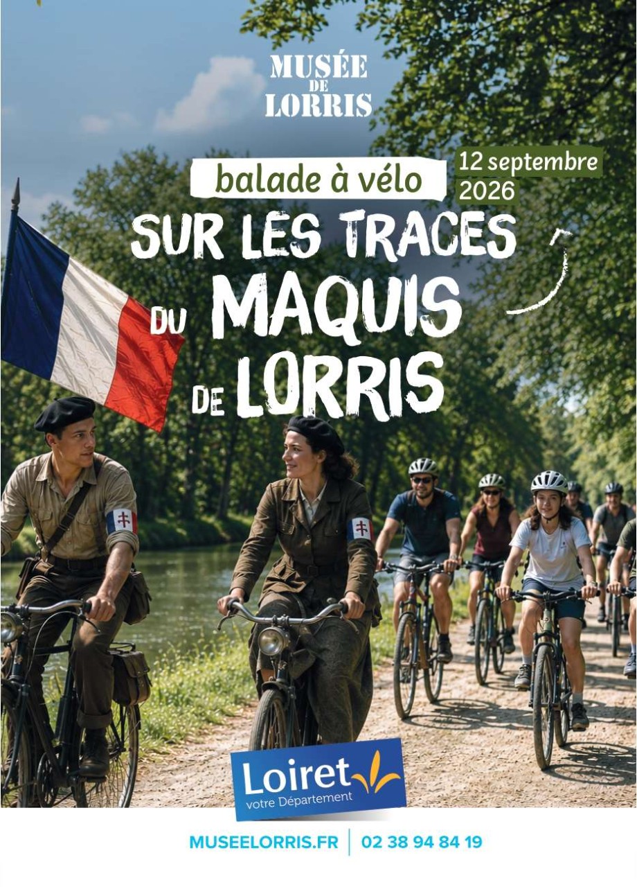 Randonnée vélo "Sur les traces du maquis de Lorris"