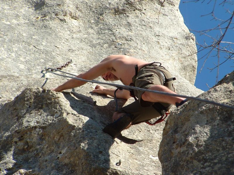 Site naturel d'escalade