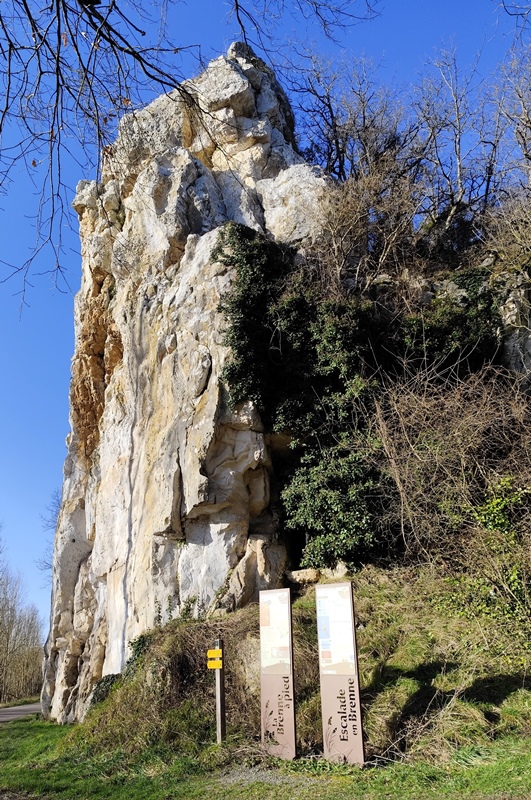 Site naturel d'escalade, Mérigny