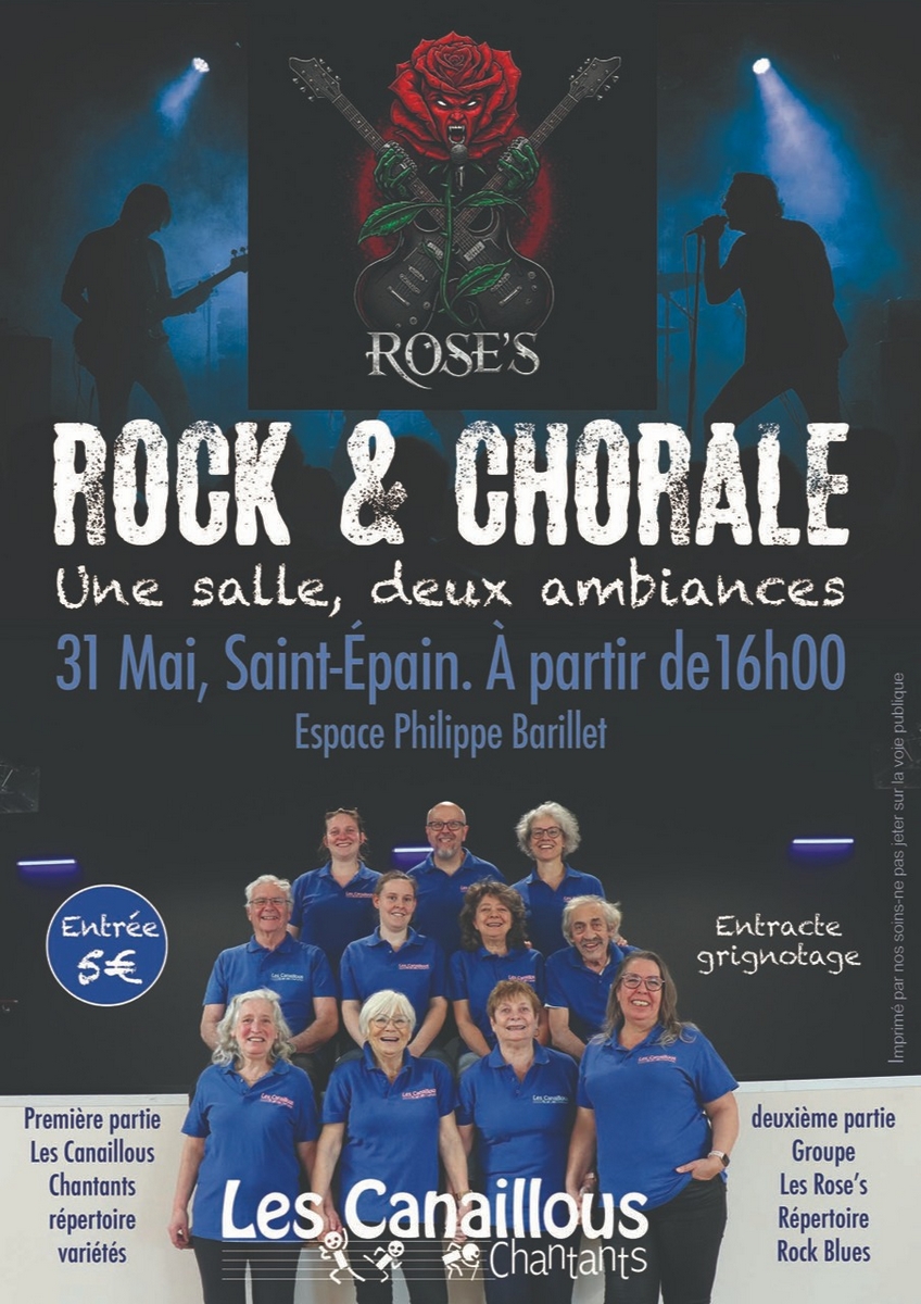Rock & Chorale — visuel événement