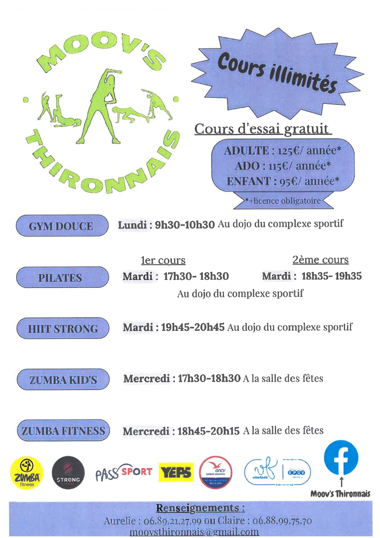 Événement : Rentrée du Moov's thironnnais