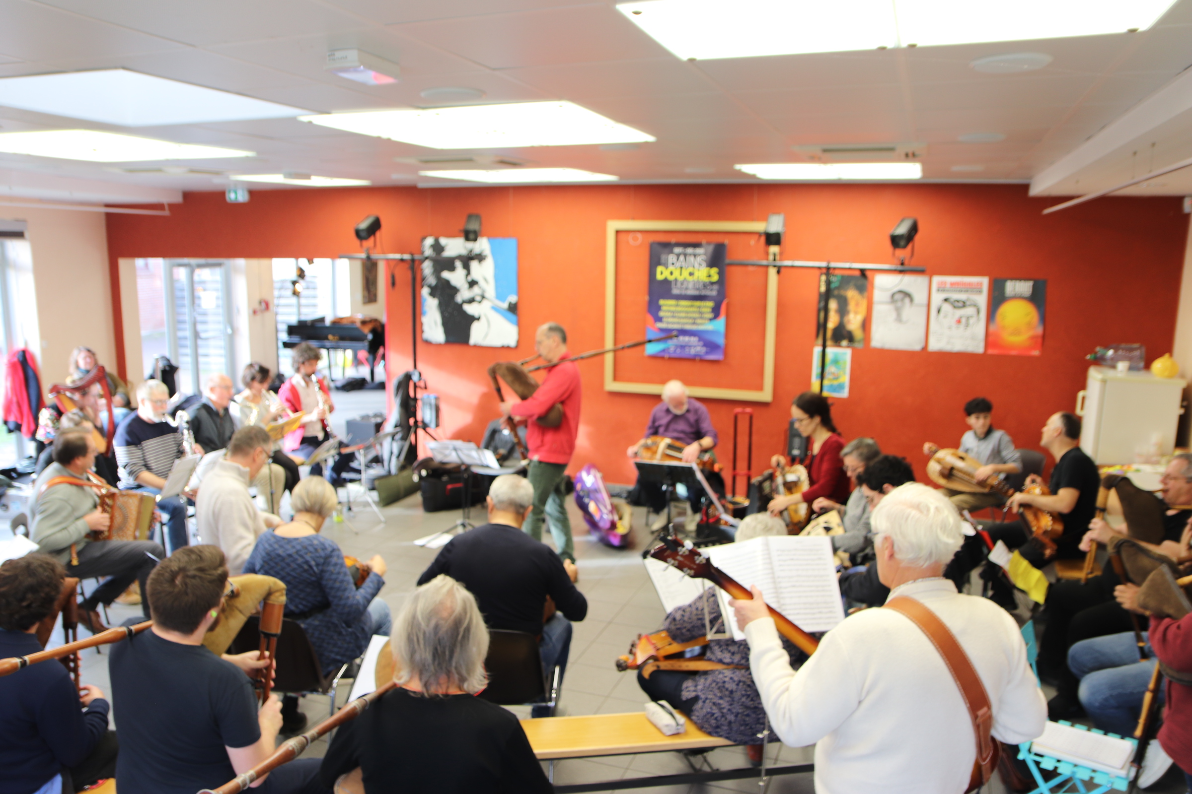 Week-end de stage et Boeuf Trad'