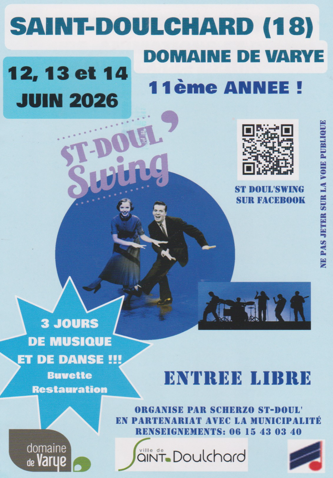 Saint Doul' Swing 11e Edition — visuel événement