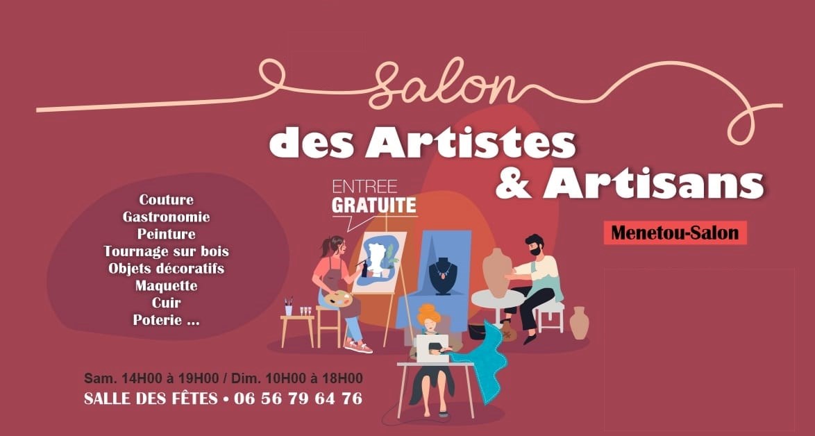Salon des Artistes et Artisans  France Centre-Val de Loire Cher Menetou-Salon 18510