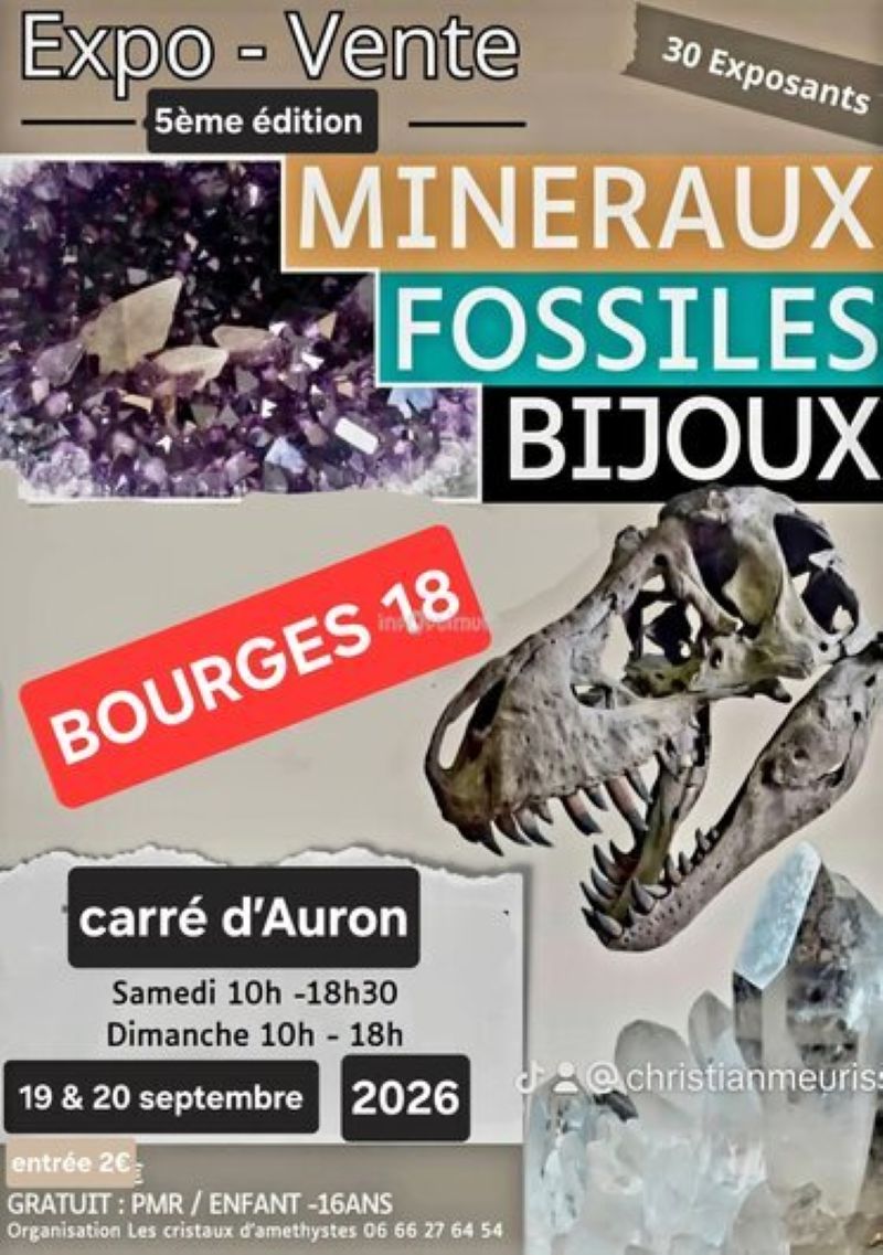 5ème Salon des Minéraux