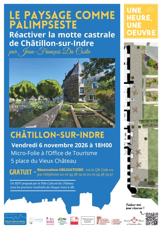 Le paysage comme palimpseste : la motte castrale de Châtillon-sur-Indre