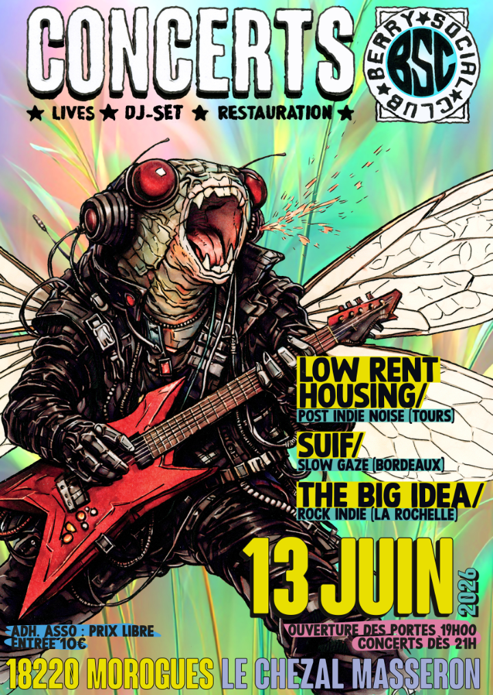 Concert au Berry Social Club