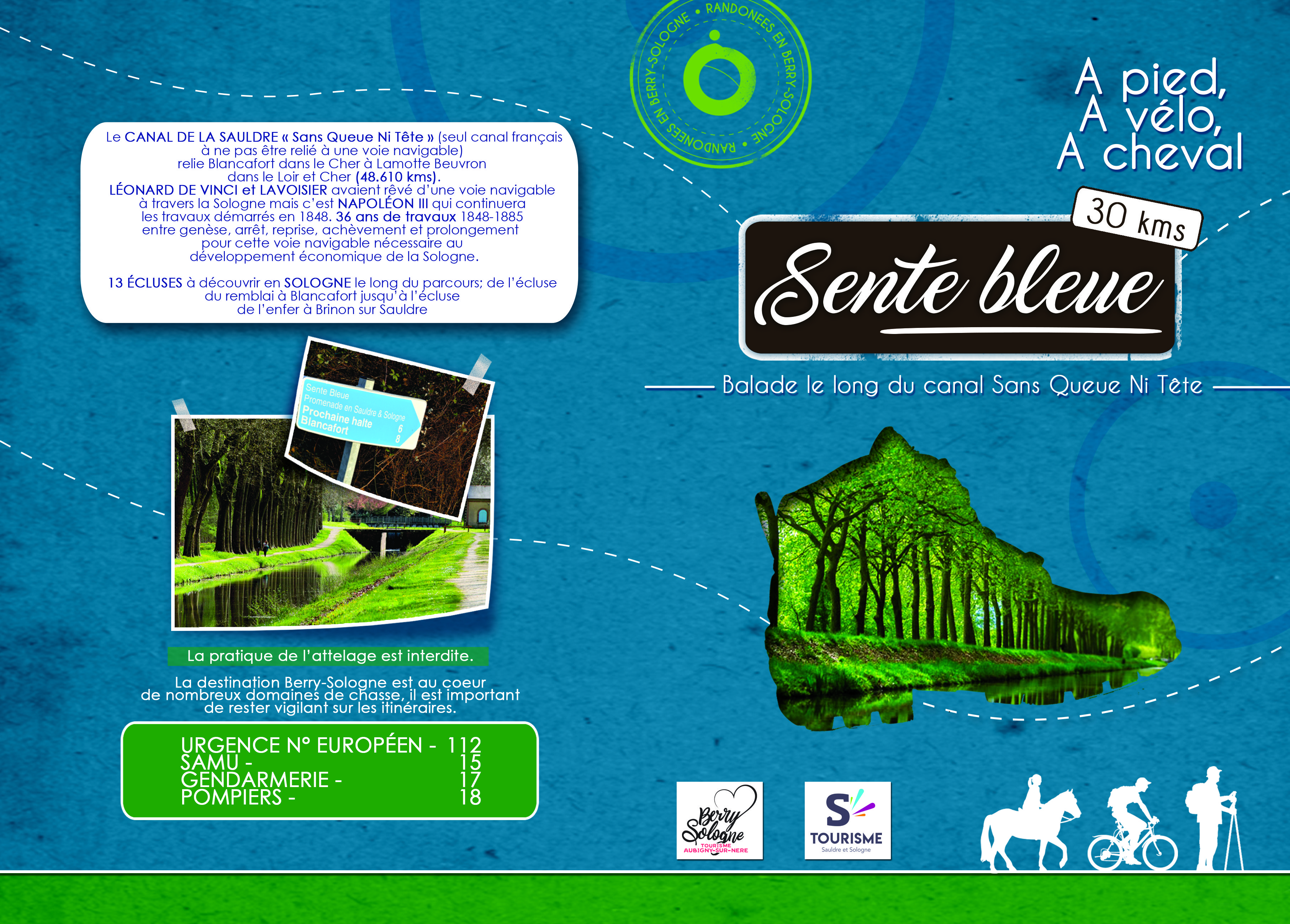Sente Bleue : balade le long du canal Sans Queue Ni Tête, Aubigny-sur-Nère - photo 3