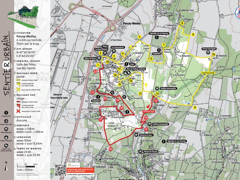 Sentier de la Parcillonne