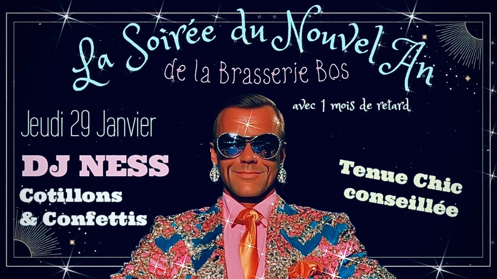 Soirée du Nouvel An (avec 1 mois de retard)