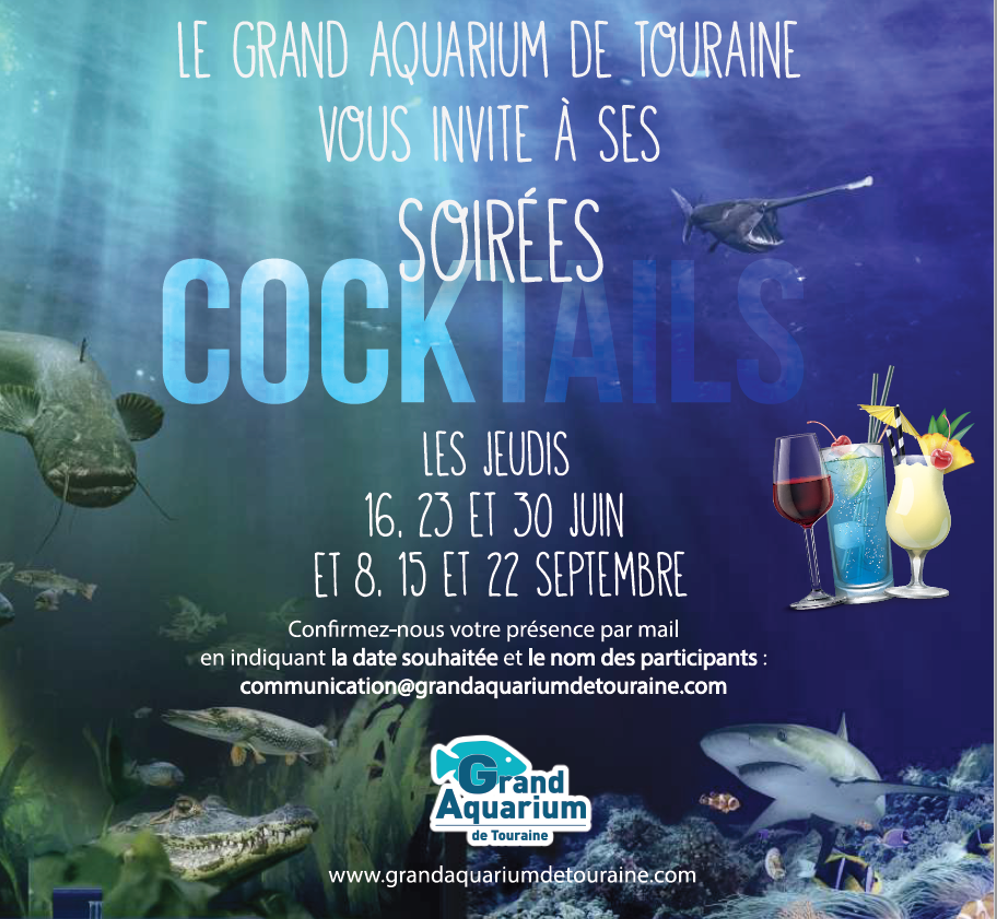 Les soirées cocktails de l’Aquarium©