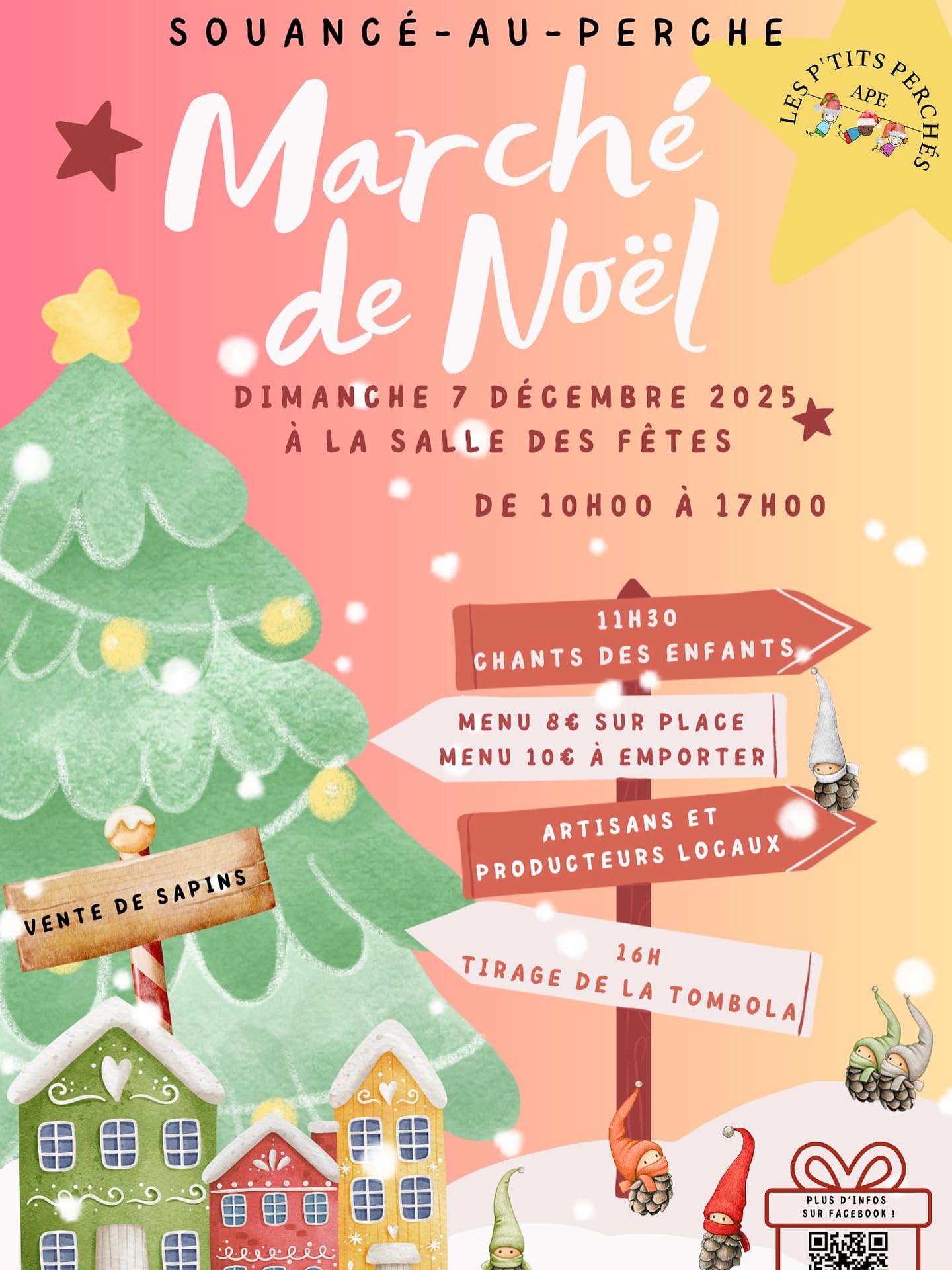 Marché de Noël de l'APE de l'école de Souancé