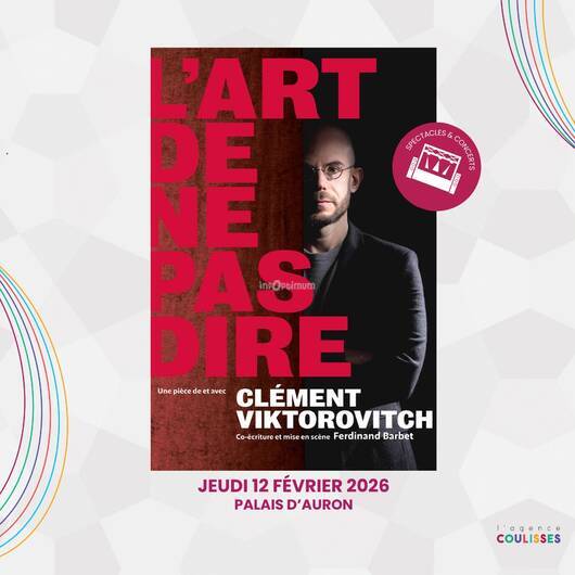 Spectacle "L'art de ne pas dire"