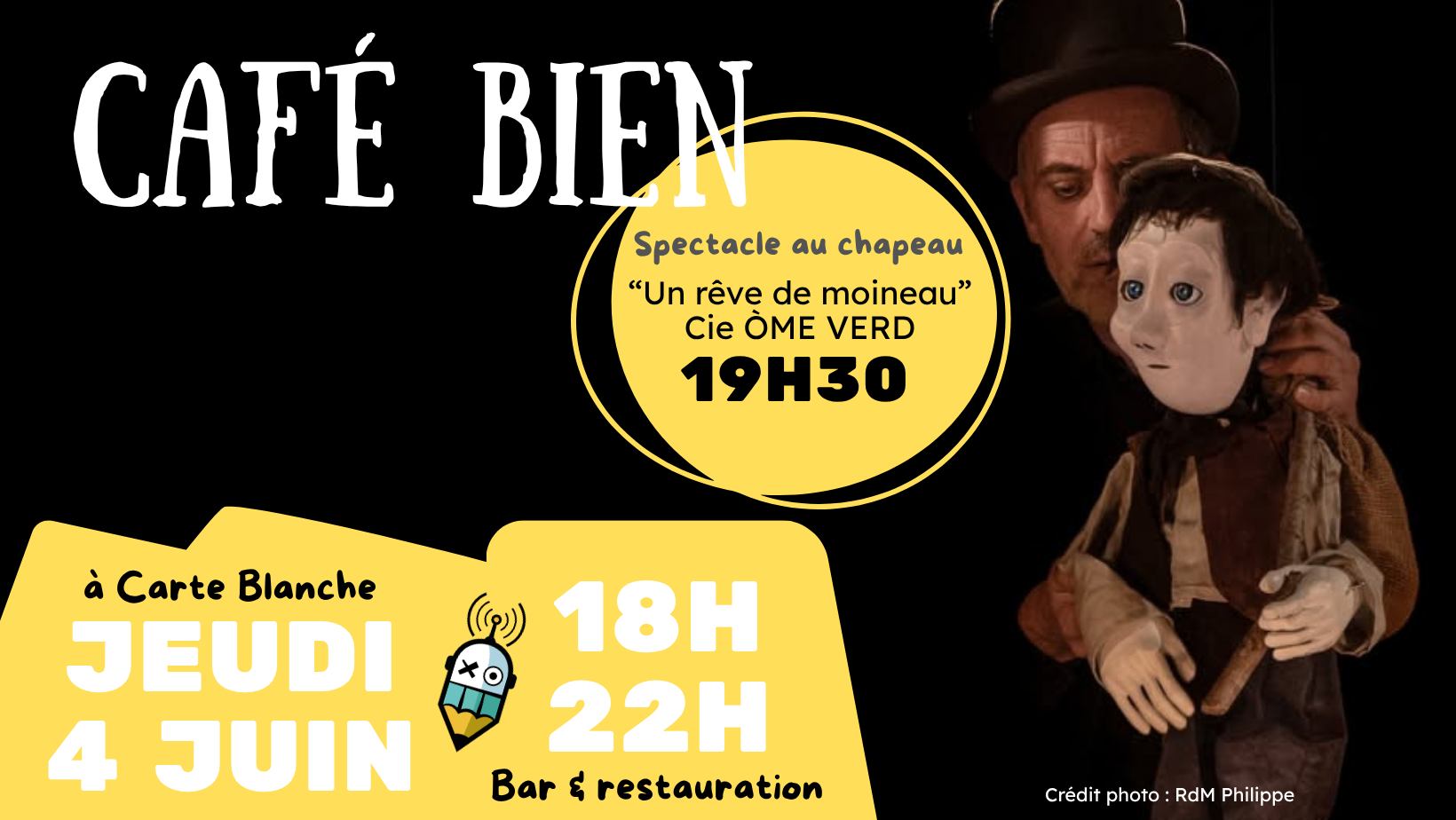 Spectacle au chapeau : Un rêve de moineau"