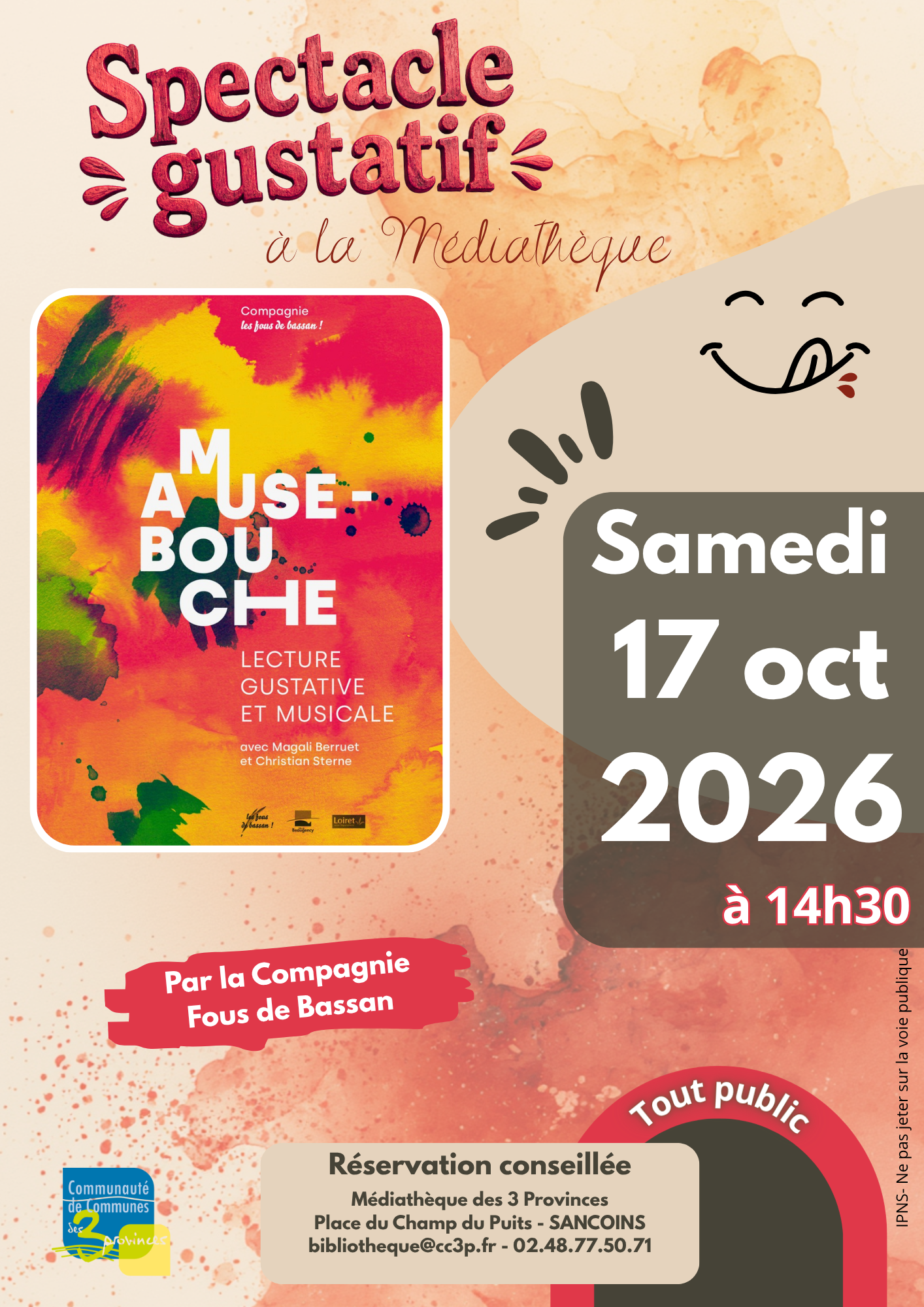 Spectacle gustatif : « Amuse-bouche »