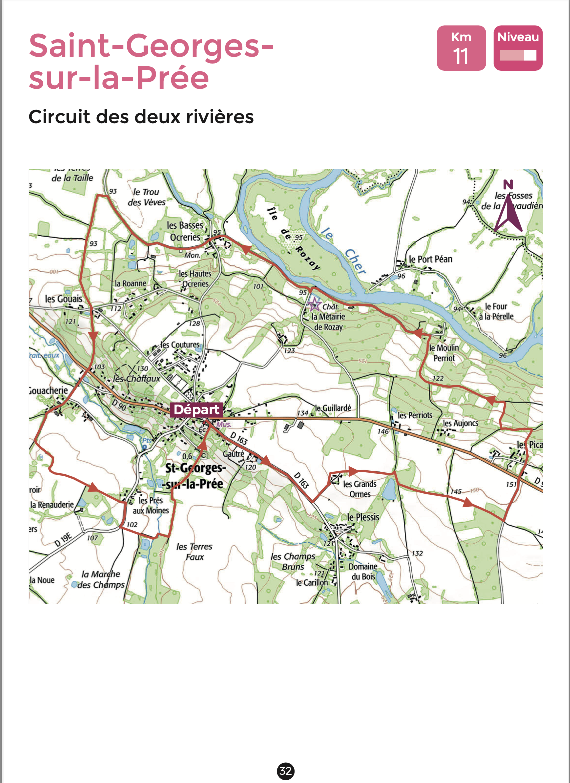 Un territoire à explorer à pied et à VTT  France Centre-Val de Loire Cher Vierzon 18100