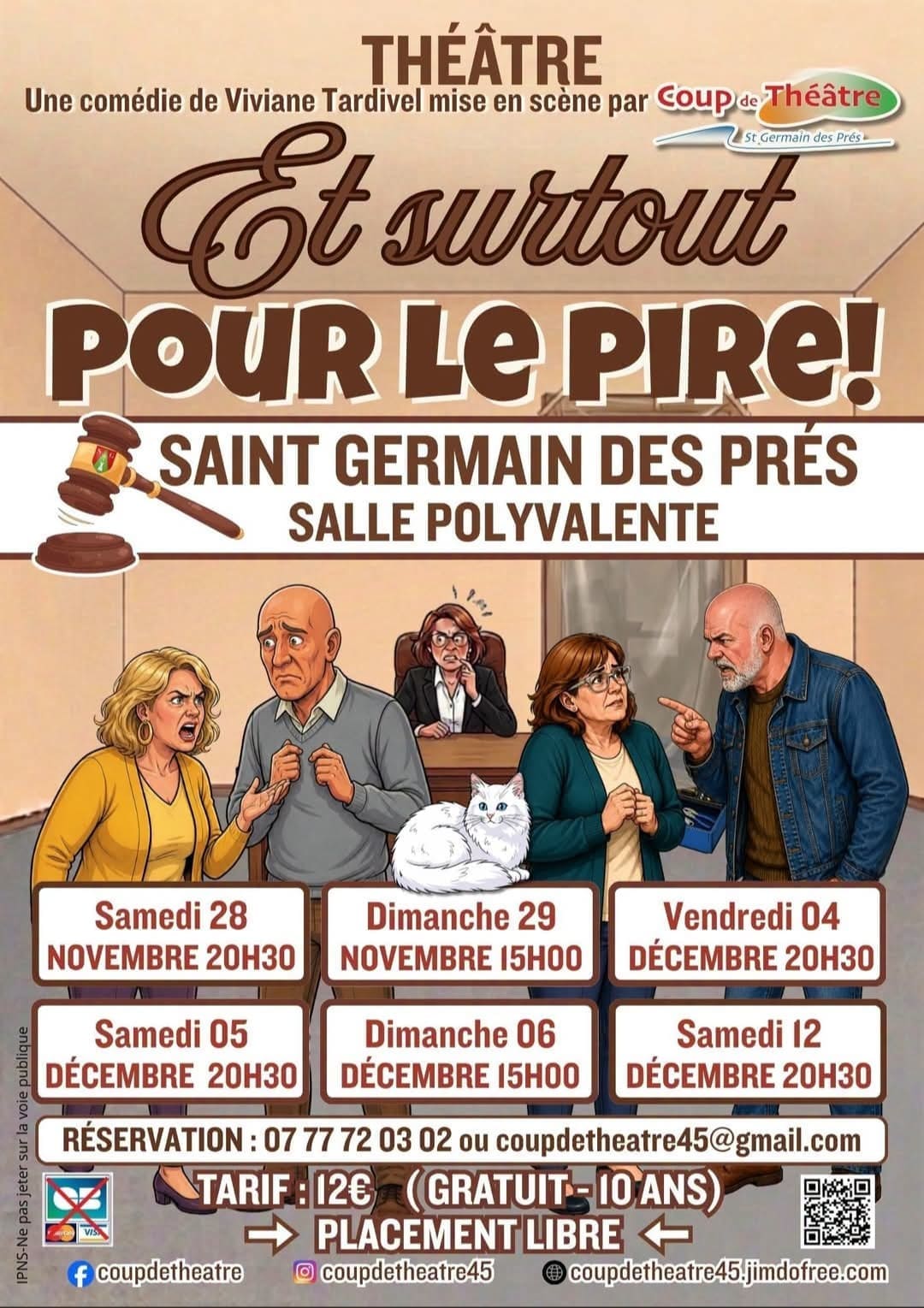 Soirée théâtre : Et surtout pour le pire !