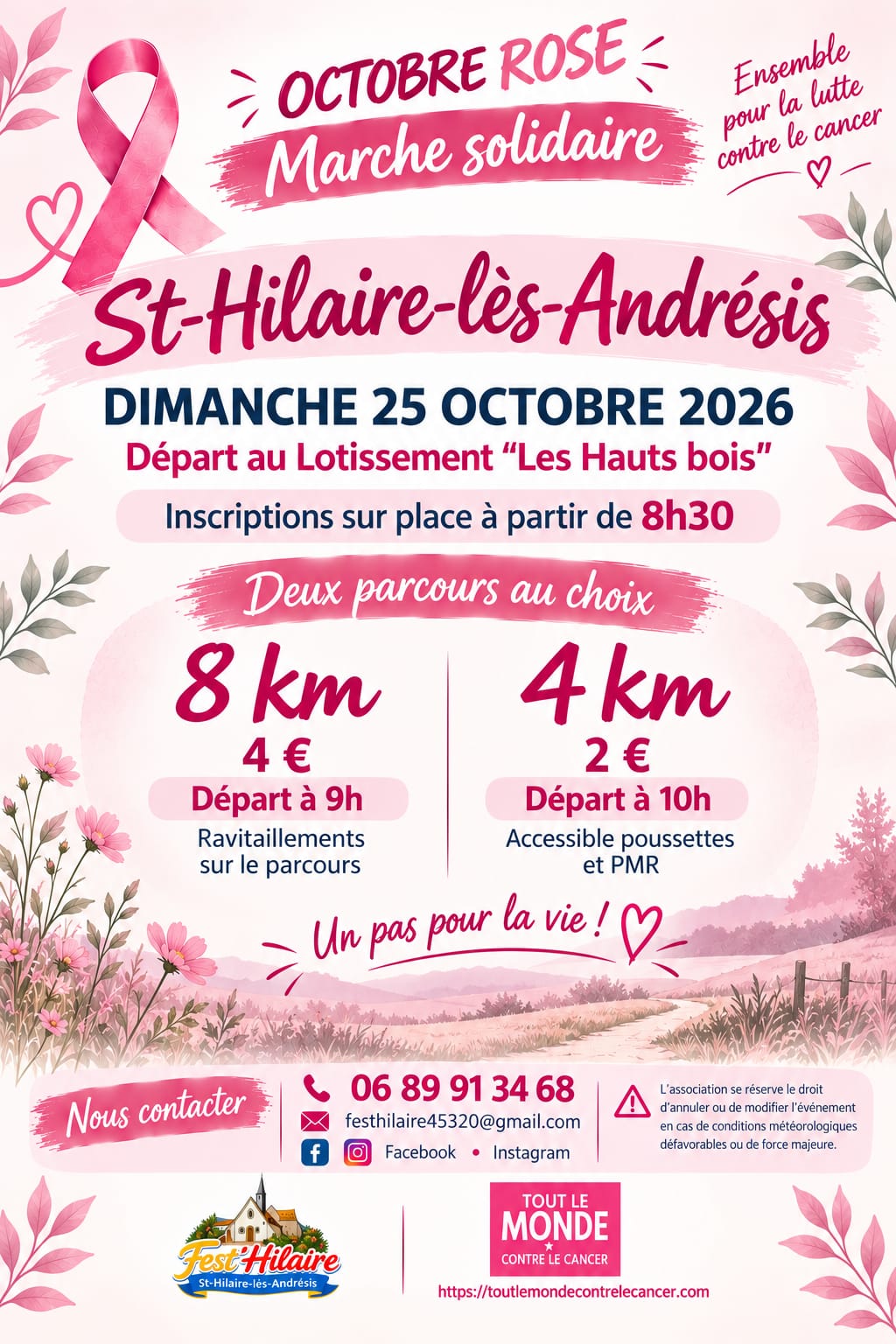 Marche solidaire Octobre rose