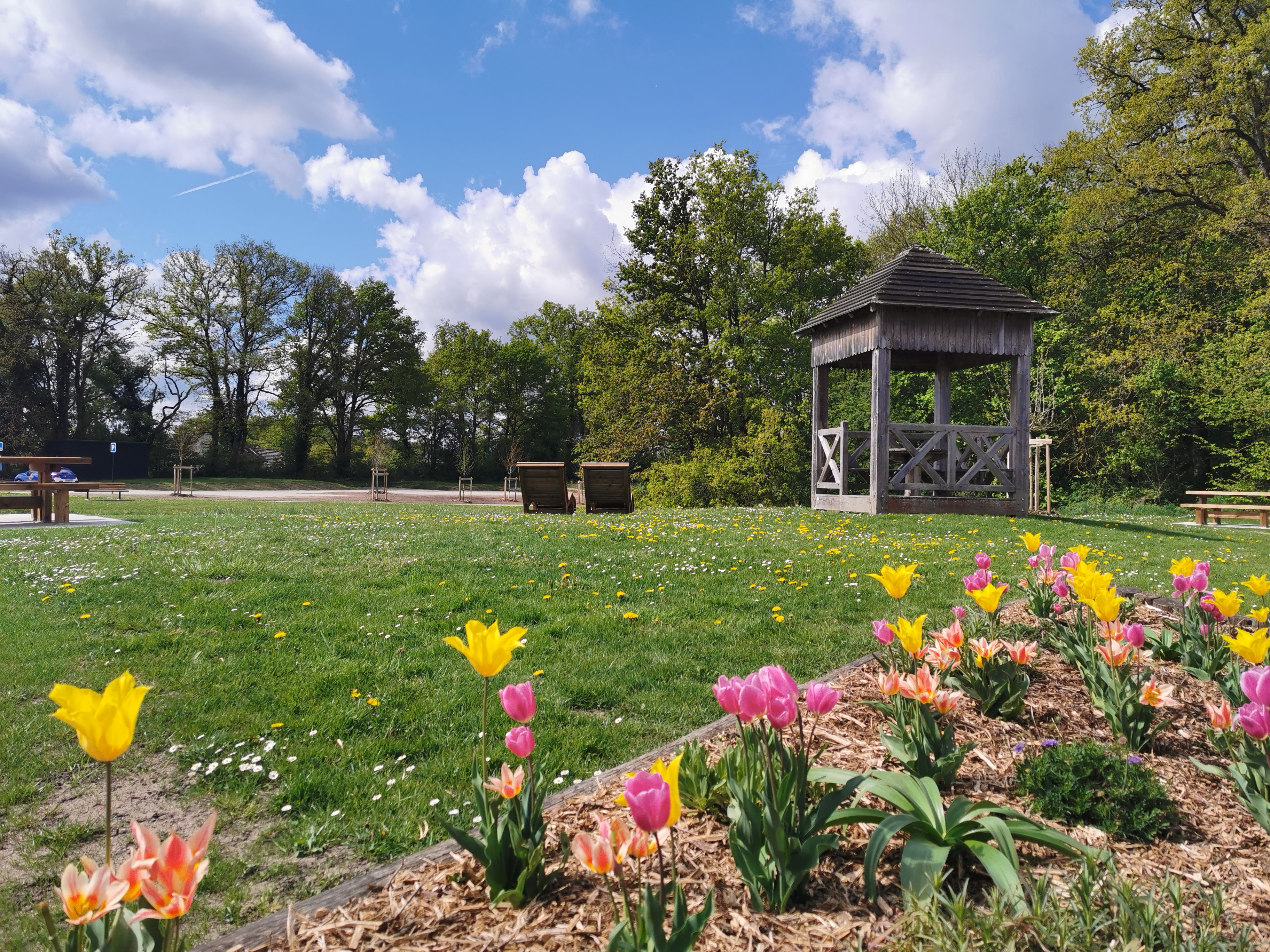 Aire de service du Canal d'Orléans à Sury-aux-Bois