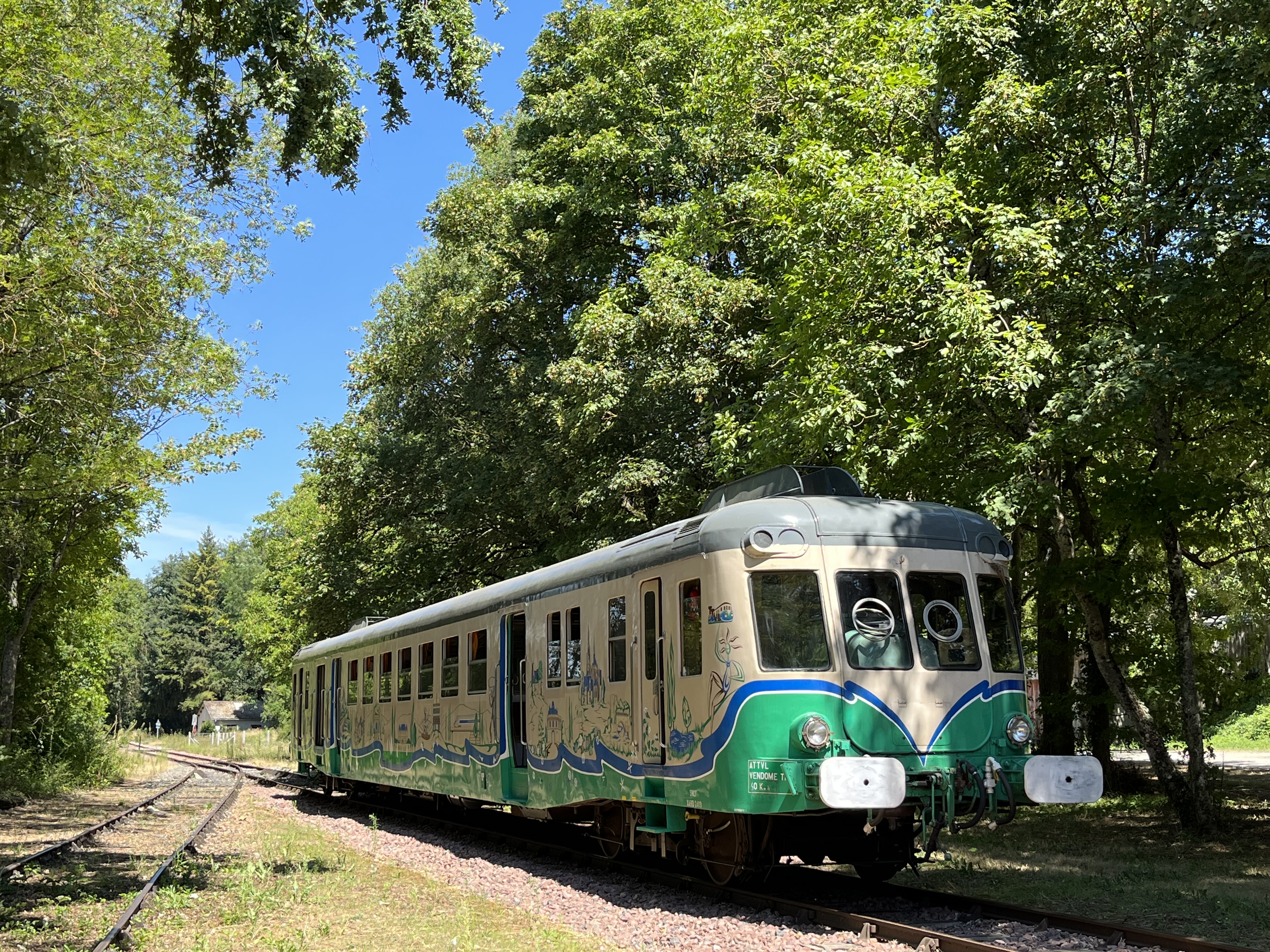 Train touristique de la Vallée du Loir, Thoré-la-Rochette - photo 2