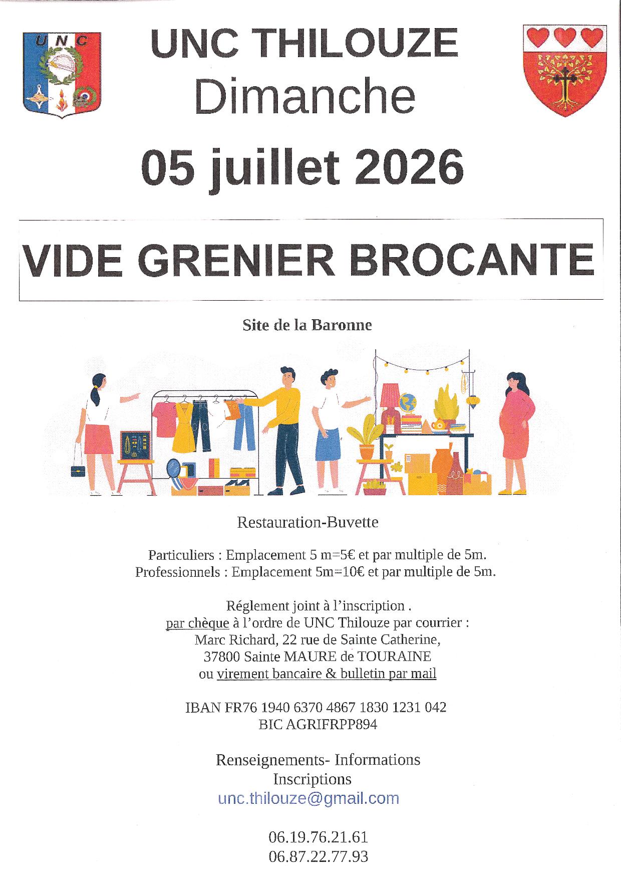 Vide-grenier Brocante — visuel événement