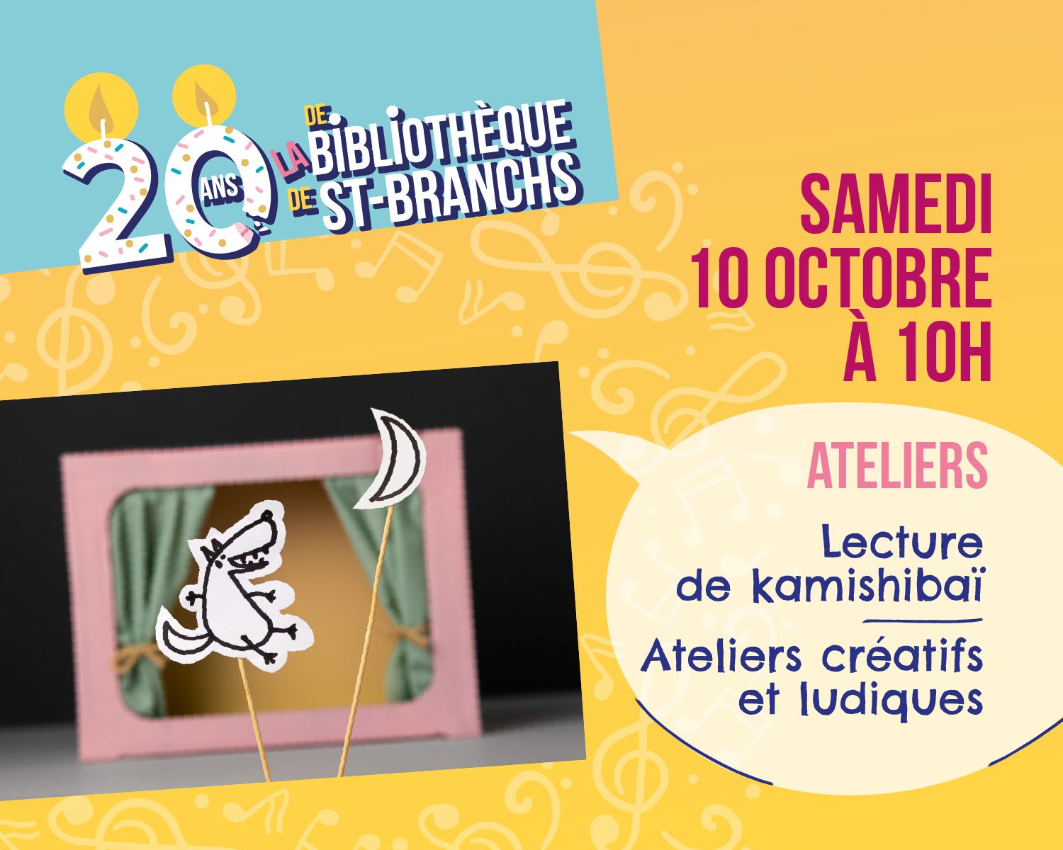 Lectures de Kamashibaï et ateliers créatifs !