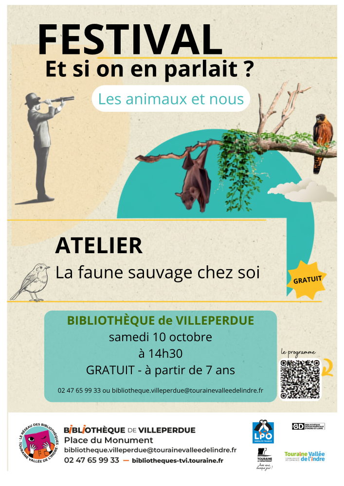 La faune sauvage chez soi