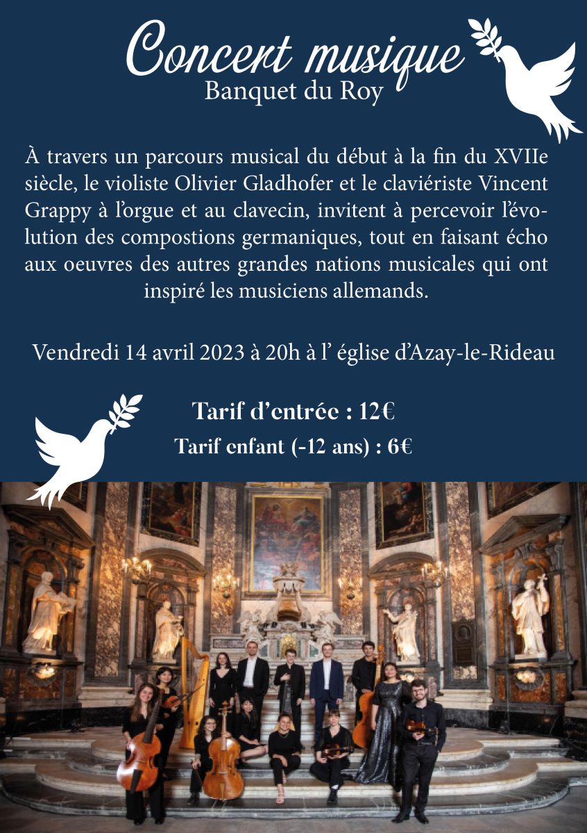 Concert Le banquet du Roy – Eglise Saint-Symphorien©