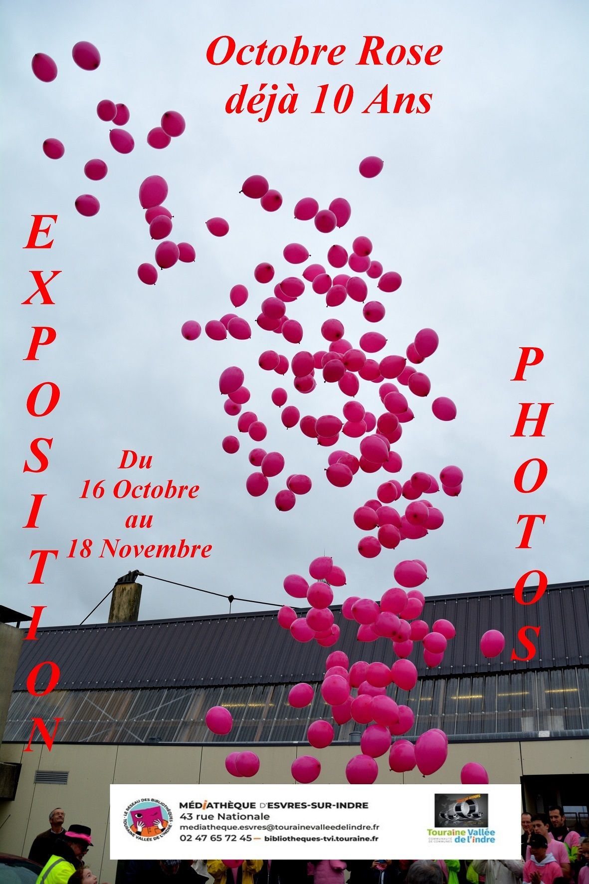Exposition photographique "Octobre Rose : déjà 10 ans"