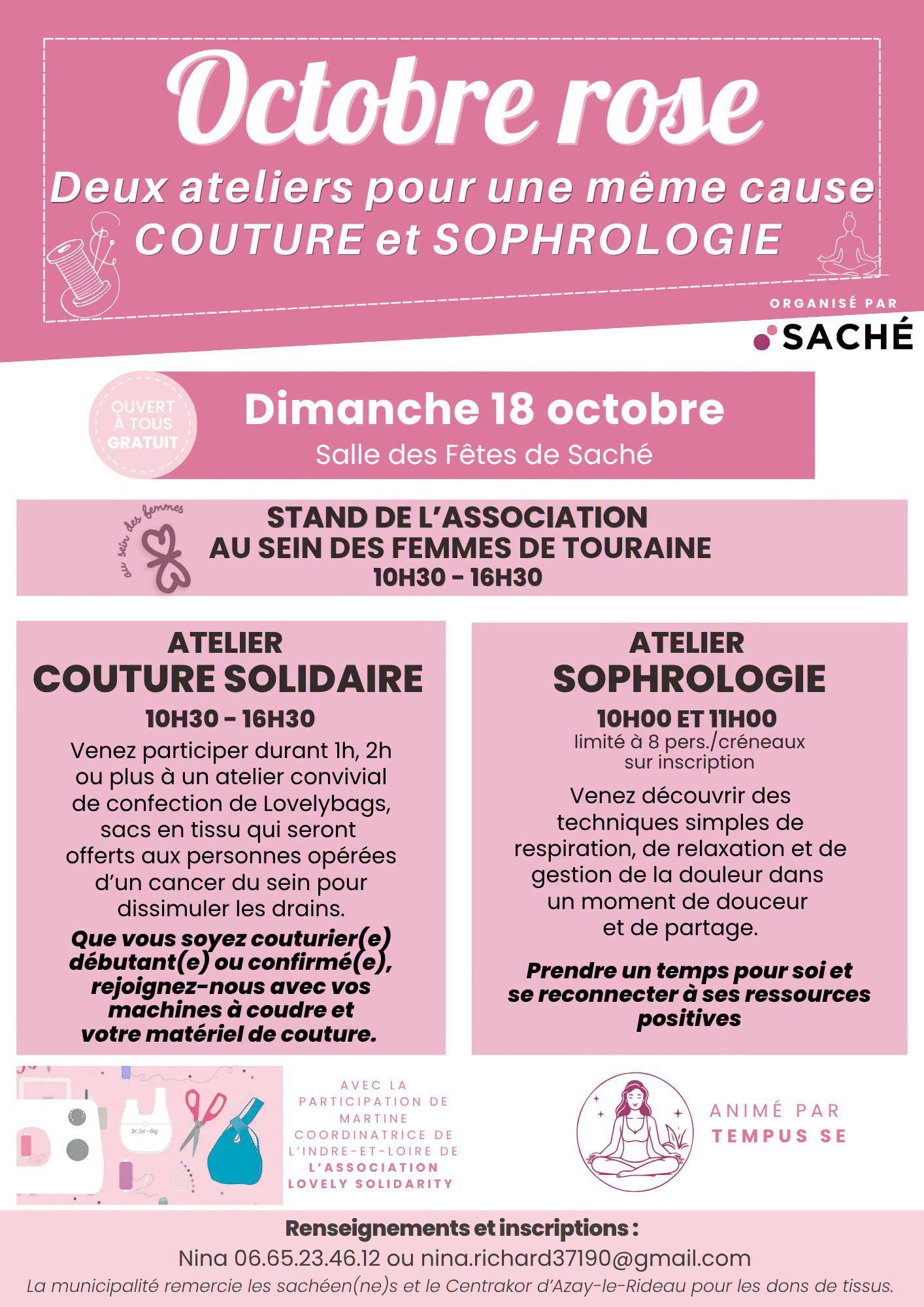 OCTOBRE ROSE - Atelier couture