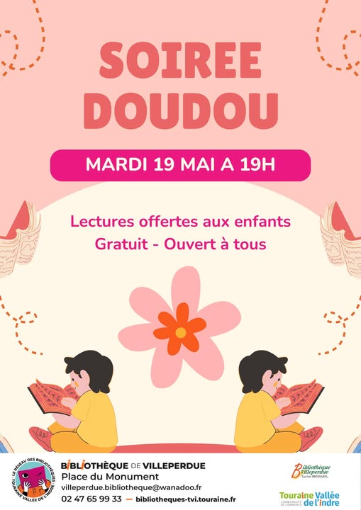 Soirée Doudou à la Bibliothèque — visuel événement
