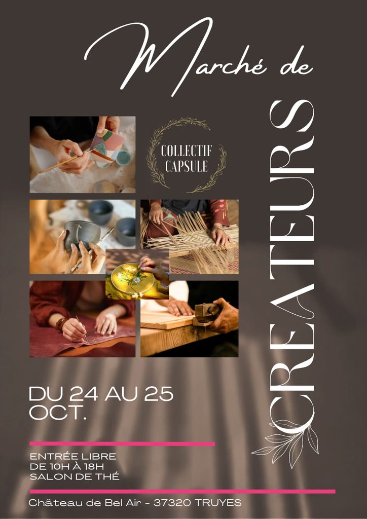 Affiche de Marché de créateur - collectif capsule
