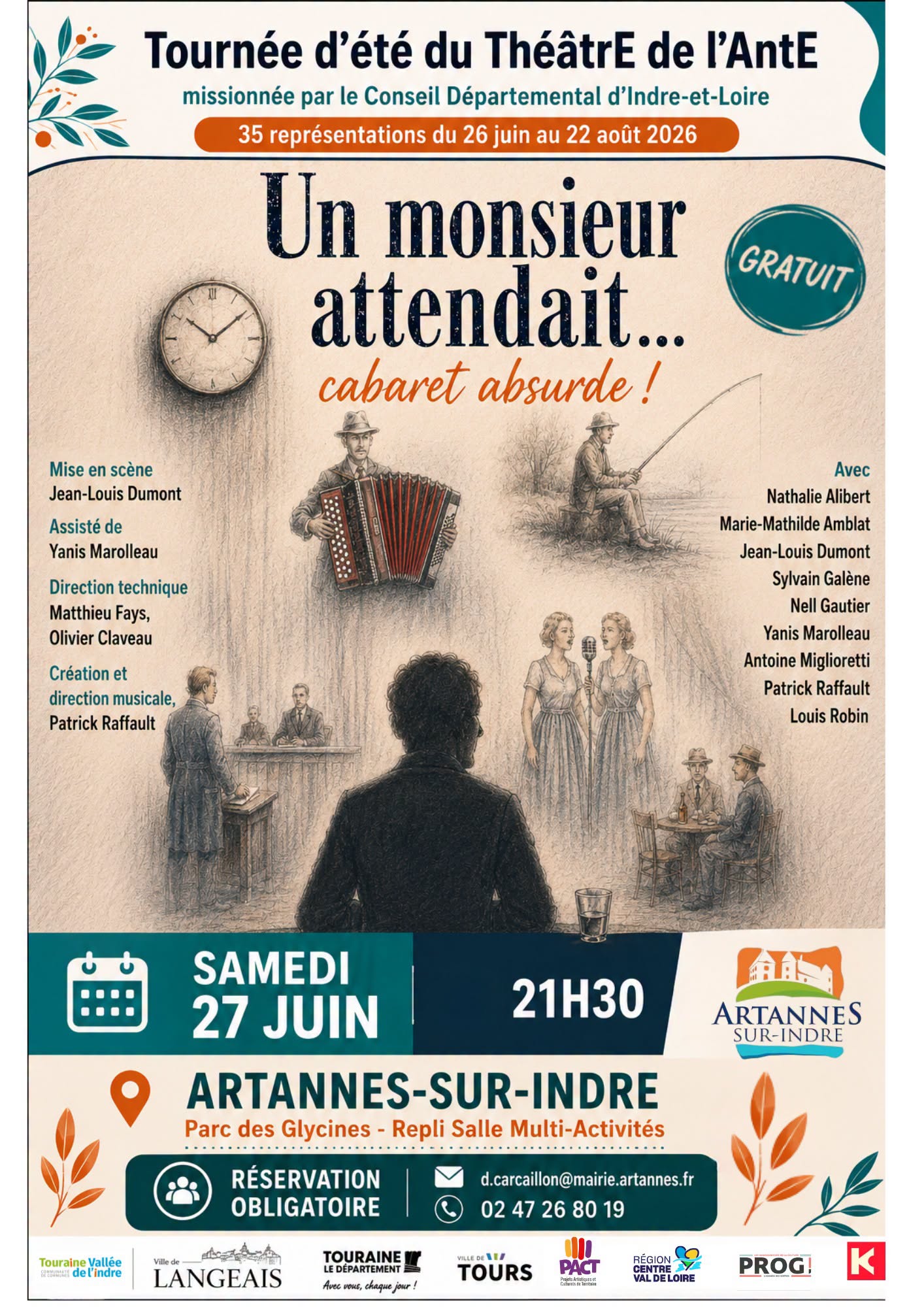 Un Monsieur attendait Théâtre de l'ANTE
