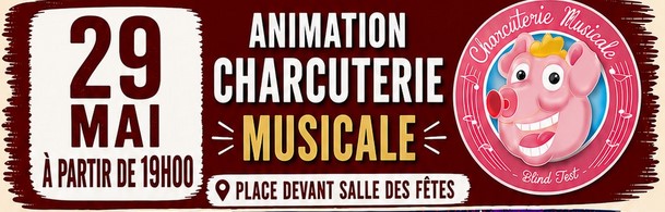 Animation Charcuterie musicale — visuel événement