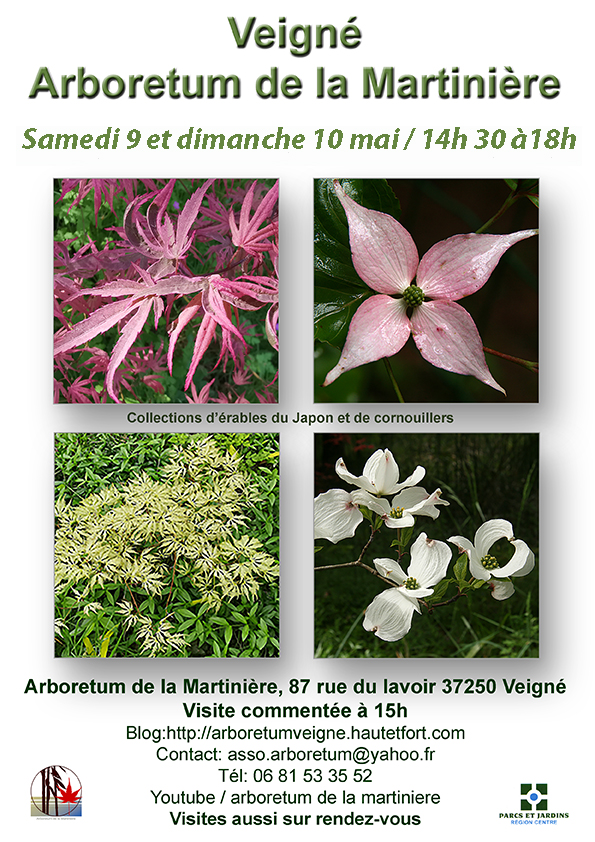 Ouverture de l'Arboretum de la Martinière — visuel événement