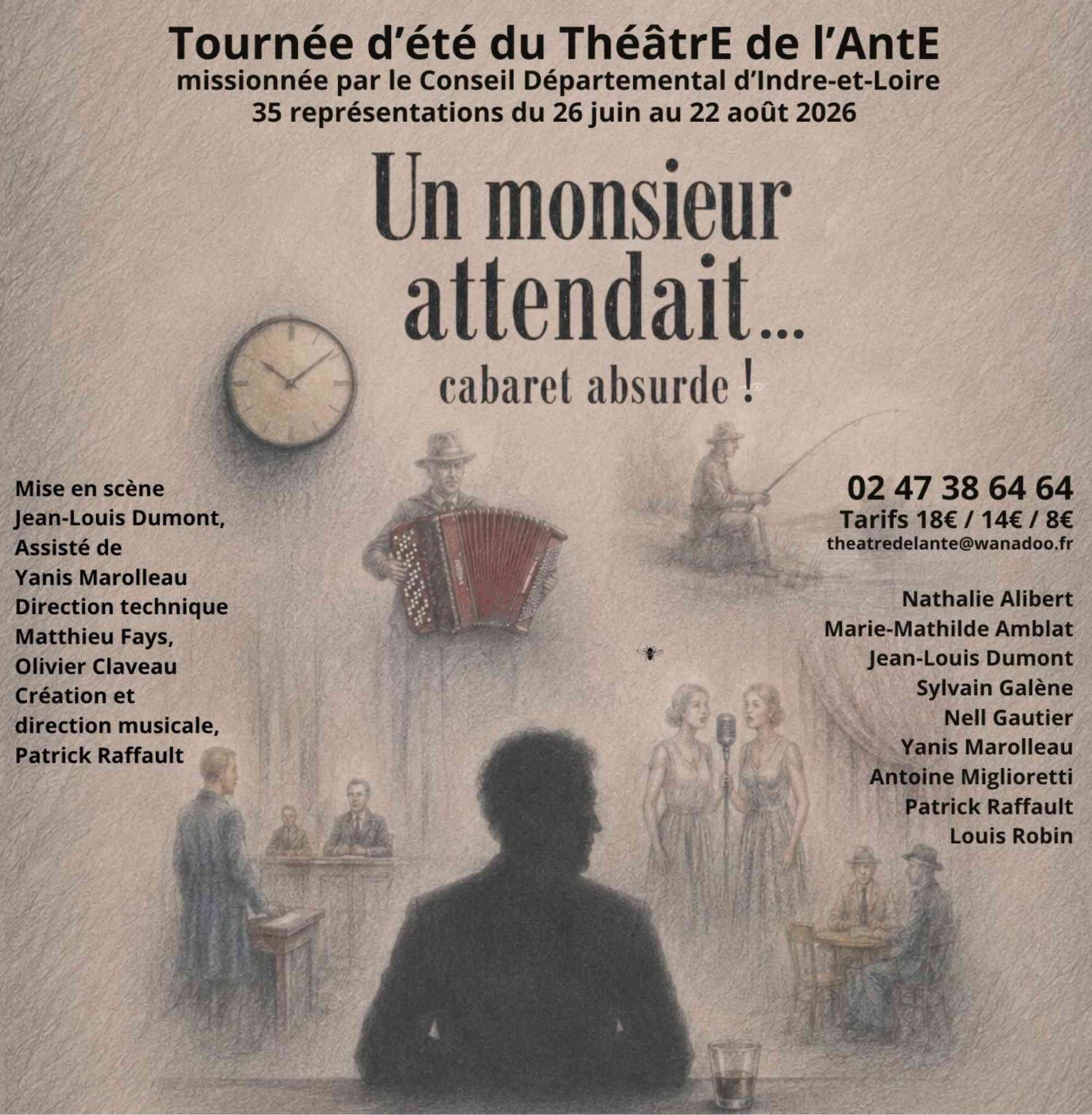 Un monsieur attendait...