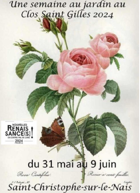 La semaine au Jardin du Clos Saint Gilles Du 31 mai au 9 juin 2024