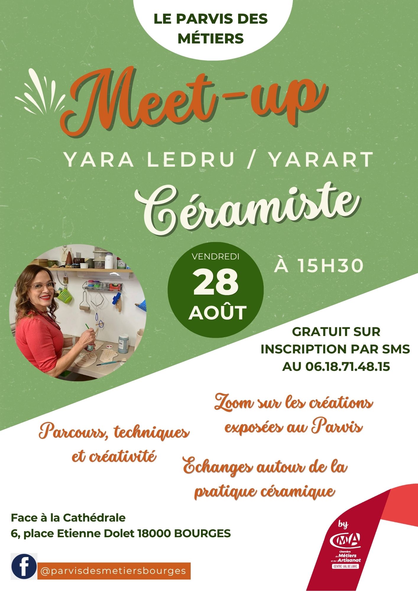Meet-Up Yara Ledru au Parvis des Métiers