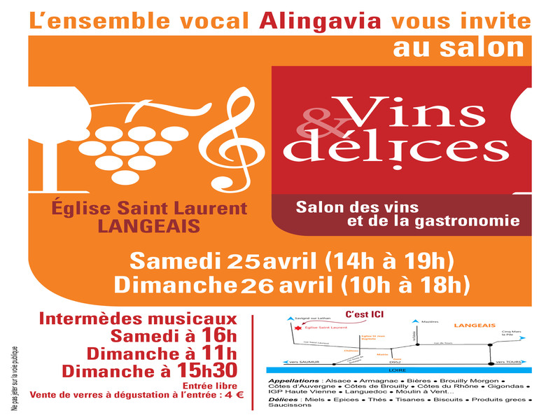 Salon Vins et Délices — visuel événement