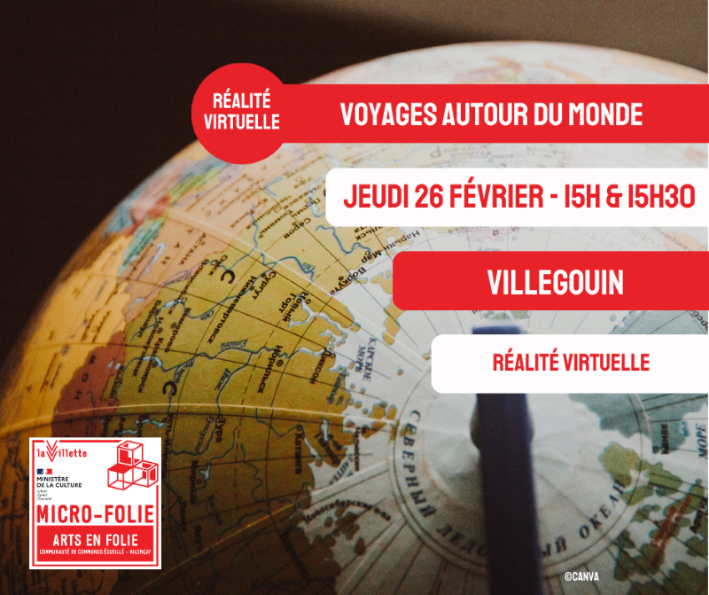 Micro-Folie : "Voyage autour du monde"