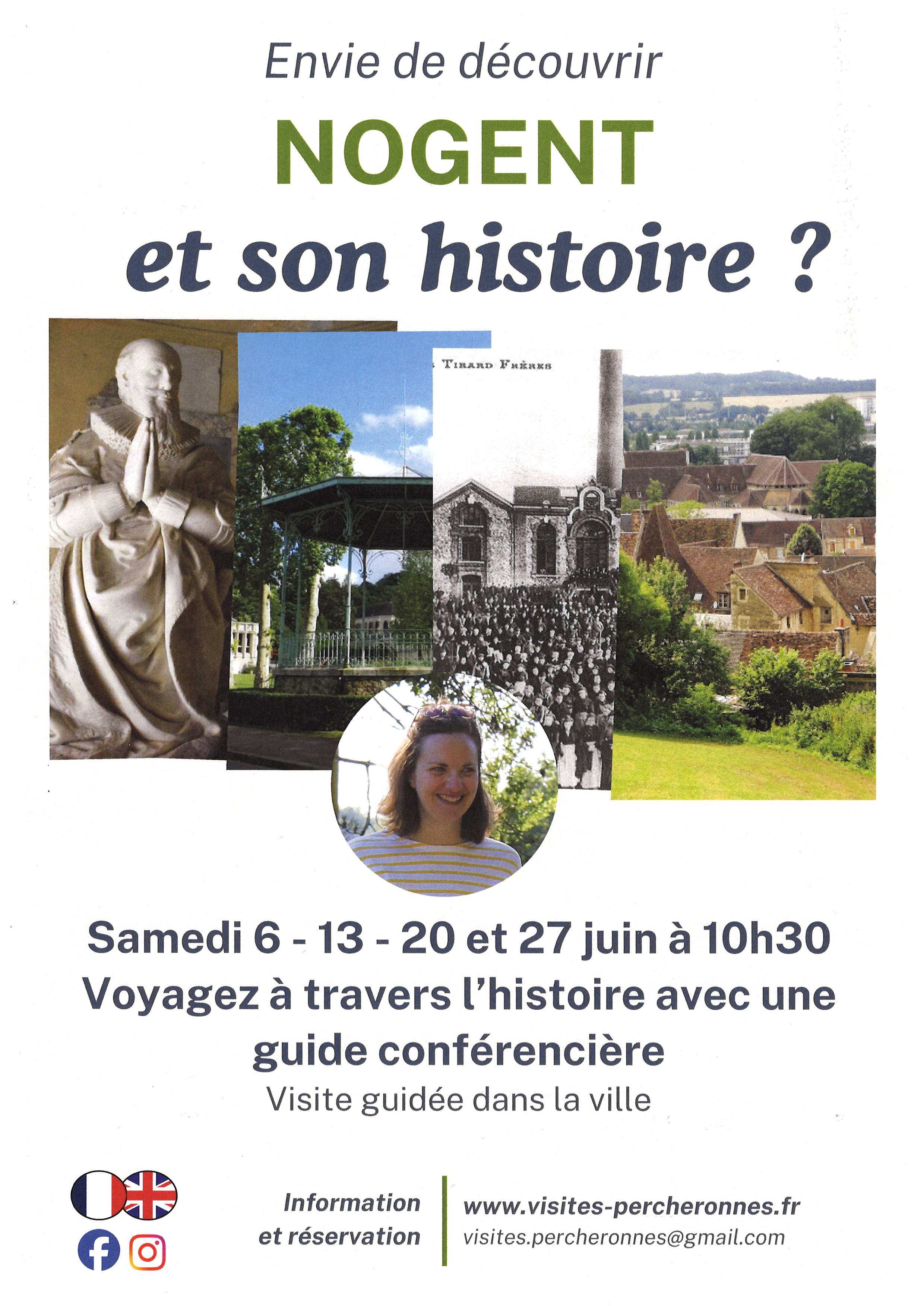 Visite guidée - Nogent-le-Rotrou et son histoire — visuel événement