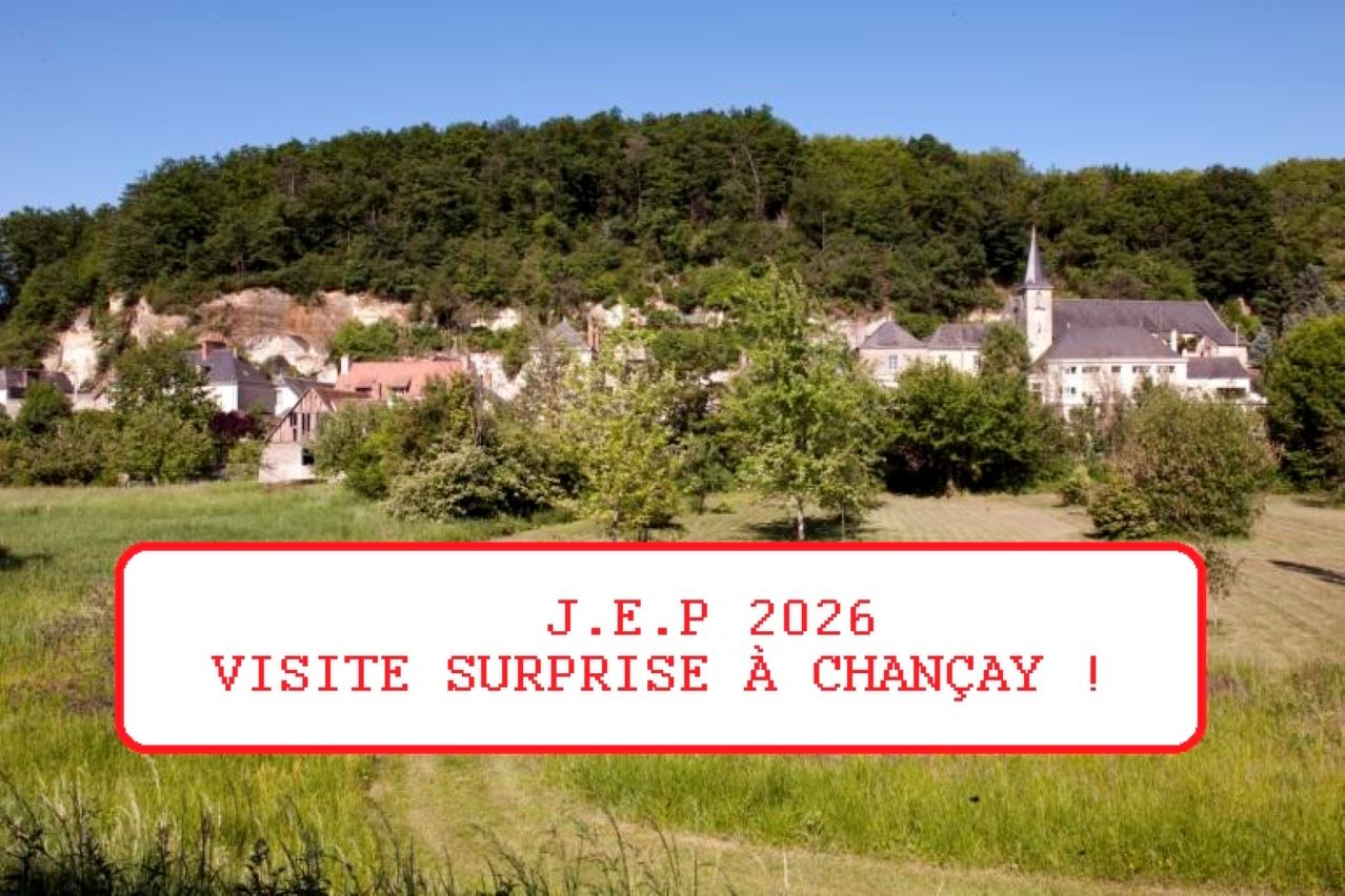 Journées Européennes du Patrimoine 2026 : Visite surprise à Chançay !