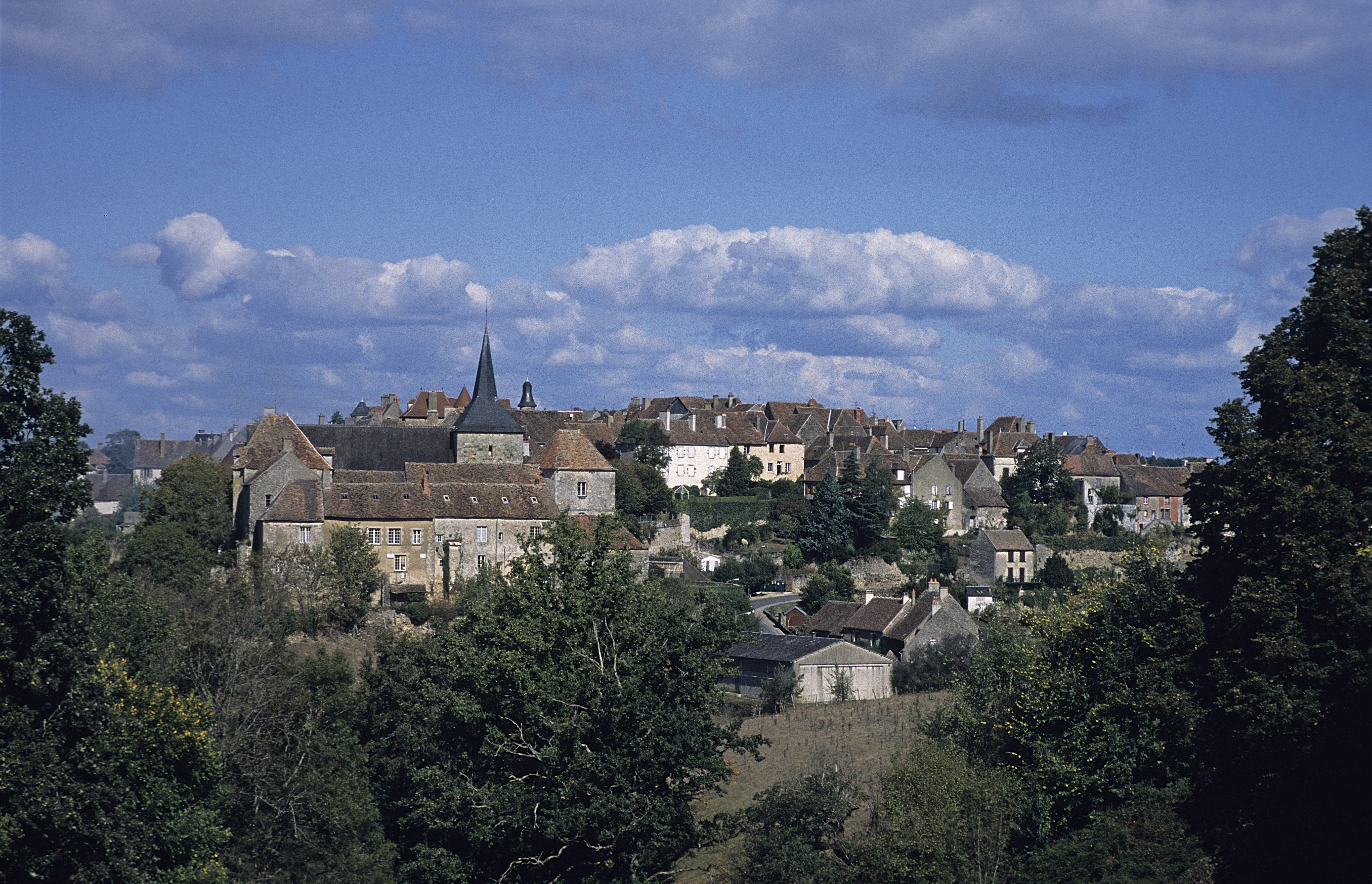 La cité médiévale de Saint-Benoît-du-Sault  France Centre-Val de Loire Indre Saint-Benoît-du-Sault 36170