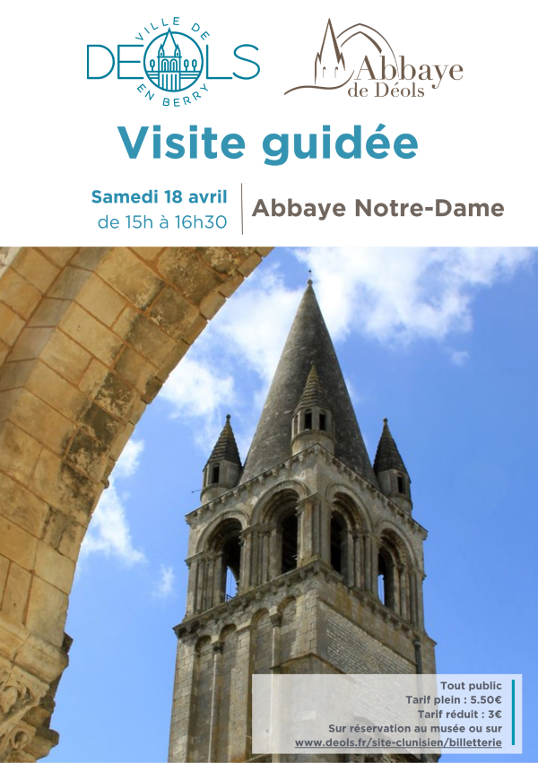 Visite guidée de l’abbaye — visuel événement