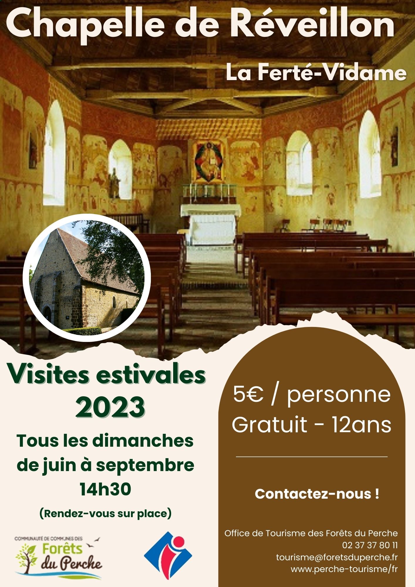 Chapelle de Réveillon  France Centre-Val de Loire Eure-et-Loir La Ferté-Vidame 28340