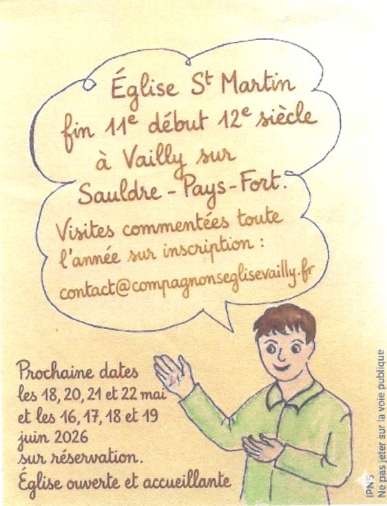 Visite commentée de l'église Saint Martin